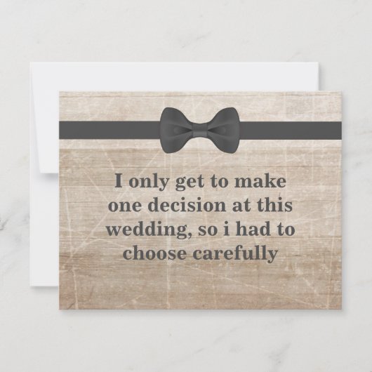 Bent u mijn Groomsman? Uitnodiging (Voorkant)