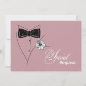 Bent u mijn Groomsman? Uitnodiging Kaarten (Voorkant)