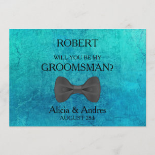Bent u mijn Groomsman? Voorstel Kaart