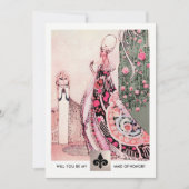 Bent u mijn Maid of Honor? Uitnodiging Kaarten (Voorkant)