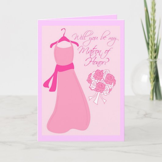 Bent u mijn Matron of Honor? (Voorkant)