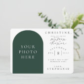 Bent u mijn matron van het eervolle Fotovoorstel K Kaart (Staand voorkant)