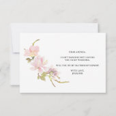 Bent u mijn matron van Honor Pink Blush Magnolia? (Achterkant)