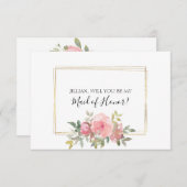 Bent u mijn meid van Honor Lush Blush Pink? (Voorkant / Achterkant)