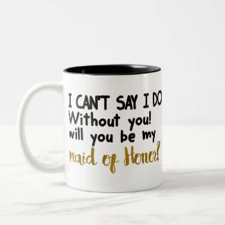 Bent u mijn meisje? tweekleurige koffiemok