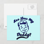 Bent u My Daddy Child Support Advocate? Briefkaart (Voorkant / Achterkant)