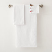 BENTLEY Gift Name Personalized Funny Retro Bad Handdoek (Insitu)