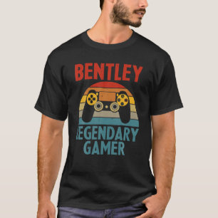BENTLEY Gift Name Persoonlijk Funny Gaming Geek B T-shirt