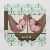 Bentley James BIrth Announements Aankondiging (Voorkant / Achterkant)