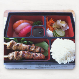Bento Box Sushi Japans rijstvoedsel Muismat