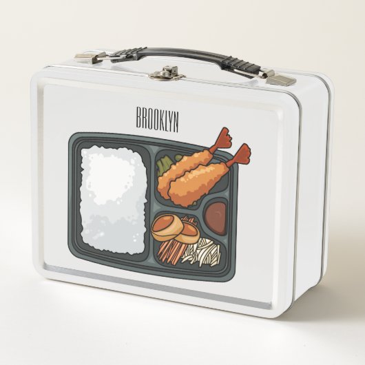 Bento-cartoon illustratie (Voorkant)