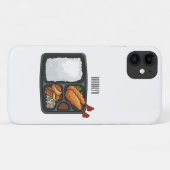 Bento-cartoon illustratie Case-Mate iPhone case (Achterkant (horizontaal))