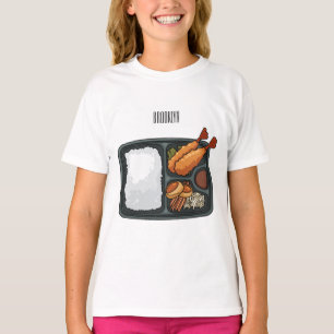 Bento-cartoon illustratie t-shirt