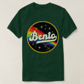 Bento regenboog in ruimte  stijl t-shirt (Design voorkant)