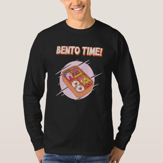 Bento Time. Japanse Bento T-shirt (Voorkant)