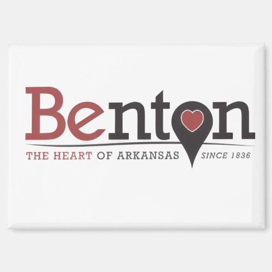 BENTON ARKANSAS Aimant (Recto)