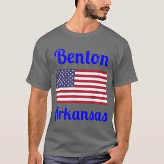 Benton Arkansas Stijlvolle Prints 1 T-shirt
