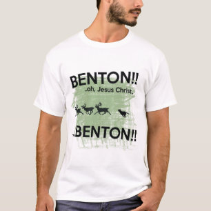 Benton Jesus Christus - internethond T-shirt