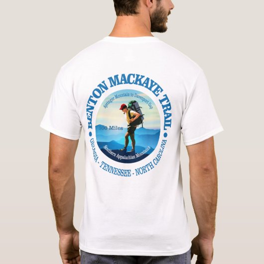 Benton MacKaye Trail (Hiker C) T-shirt (Achterkant)