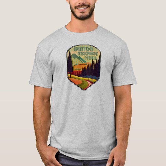 Benton MacKaye Trail Kleuren T-shirt (Voorkant)
