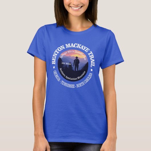 Benton MacKaye Trail (rd2) T-shirt (Voorkant)