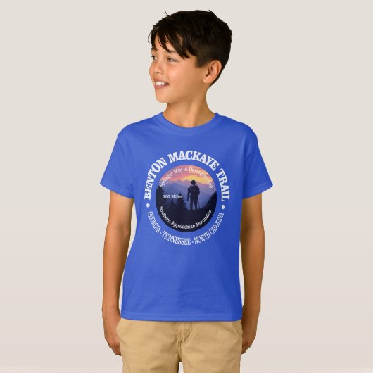 Benton MacKaye Trail (rd2) T-shirt (Voorkant volledig)