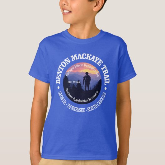 Benton MacKaye Trail (rd2) T-shirt (Voorkant)
