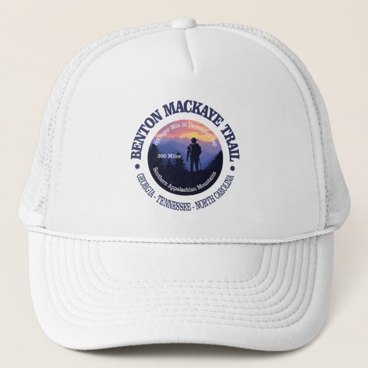 Benton MacKaye Trail (rd2) Trucker Pet (Voorkant)