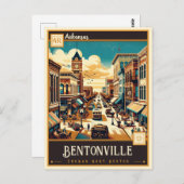 Bentonville, Arkansas | Briefkaart (Voorkant / Achterkant)
