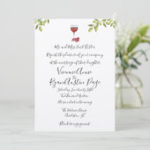 Benvenuti Italia Faire-part de mariage (Debout devant)