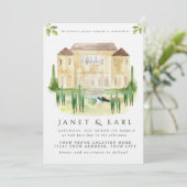 Benvenuti Italia Invitations de mariage (Debout devant)
