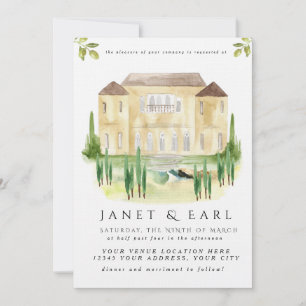 Benvenuti Italia Invitations de mariage