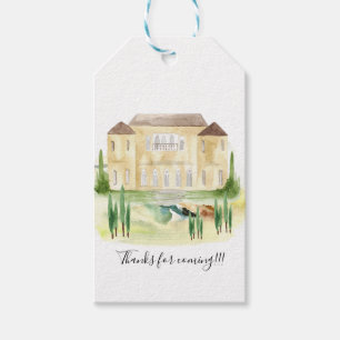 Benvenuti Italia Villa Huwelijkscadeau Labels Cadeaulabel
