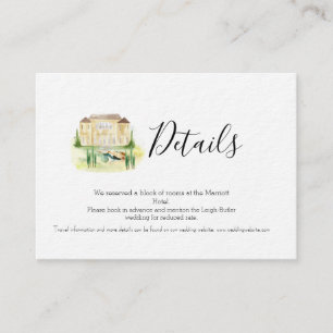 Benvenuti Italia Villa Mariage Détails Carte