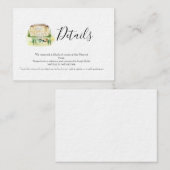 Benvenuti Italia Villa Mariage Détails Carte (Devant / Derrière)