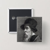 Benvenuto Cellini Vierkante Button 5,1 Cm (Voorkant /achterkant)