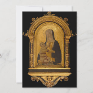 Benvenuto di Giovanni - Madonna en Child Kaart