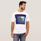 Benzene Molecule (voorzijde) T-shirt (Voorkant volledig)