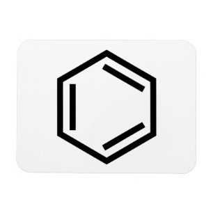 BENZENE RING SYMBOOL MAGNEET