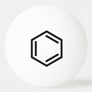 BENZENE RING SYMBOOL PINGPONGBALLEN
