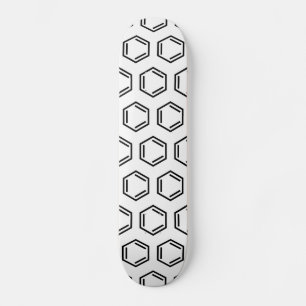 BENZENE RING SYMBOOL SKATEBOARD