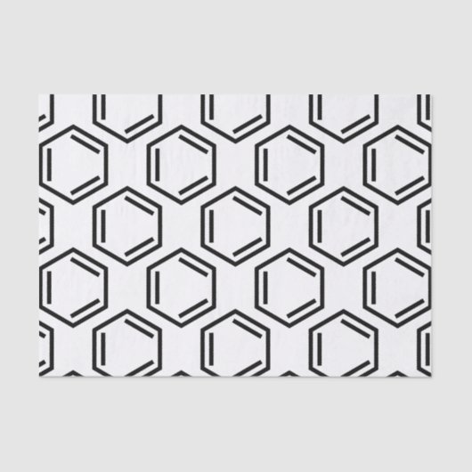 BENZENE RING SYMBOOL TISSUEPAPIER (Voorkant)