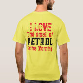 benzine t-shirt (Achterkant)