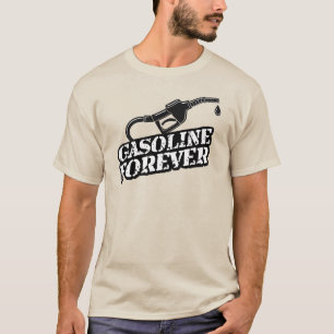 Benzine voor altijd - Ultieme monteur en benzineko T-shirt