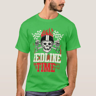 Benzinehoofd Auto-tuning Drift Motorsport Monteur T-shirt