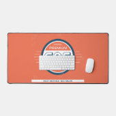 Benzinestation retrolabel bureaumat (Keyboard & Muis)