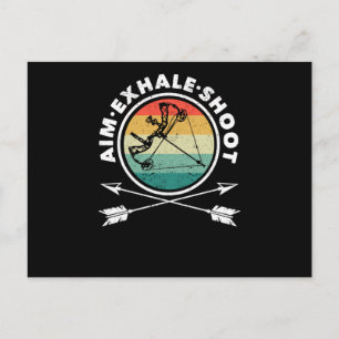 Beoogd wordt de schotting van de Funny Archery Briefkaart