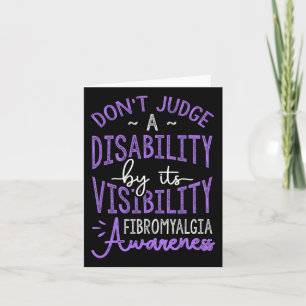 Beoordeel een handicap fibromyalgie bewustzijn kaart