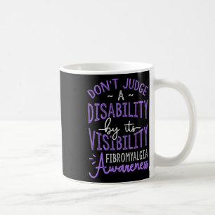 Beoordeel een handicap fibromyalgie bewustzijn koffiemok