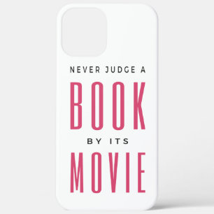 Beoordeel nooit een boek door de film I iPhone 12 Pro Max Hoesje